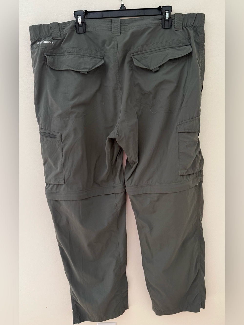 Columbia Men’s Convertible Cargo Pants Omni Shade Sz 44/30 - Picture 7 of 7